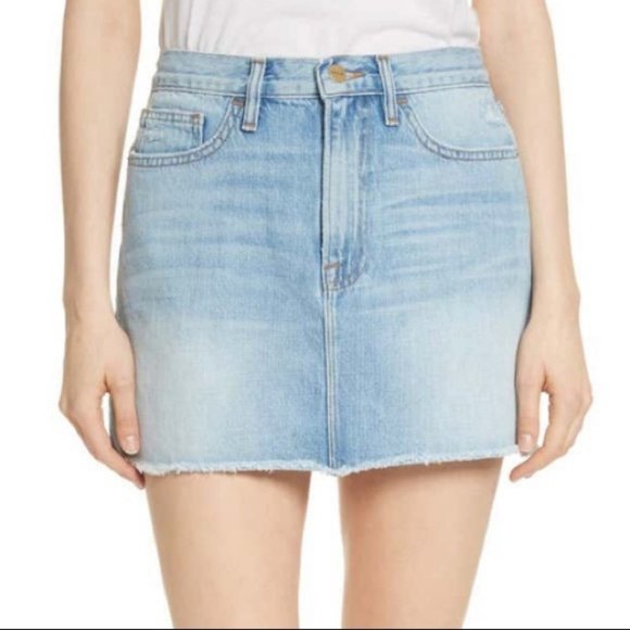 Frame Demin Le Mini Skirt  NWT  ❤️ HOST PICK! Cool & Chic & Casual Party! - Picture 1 of 7